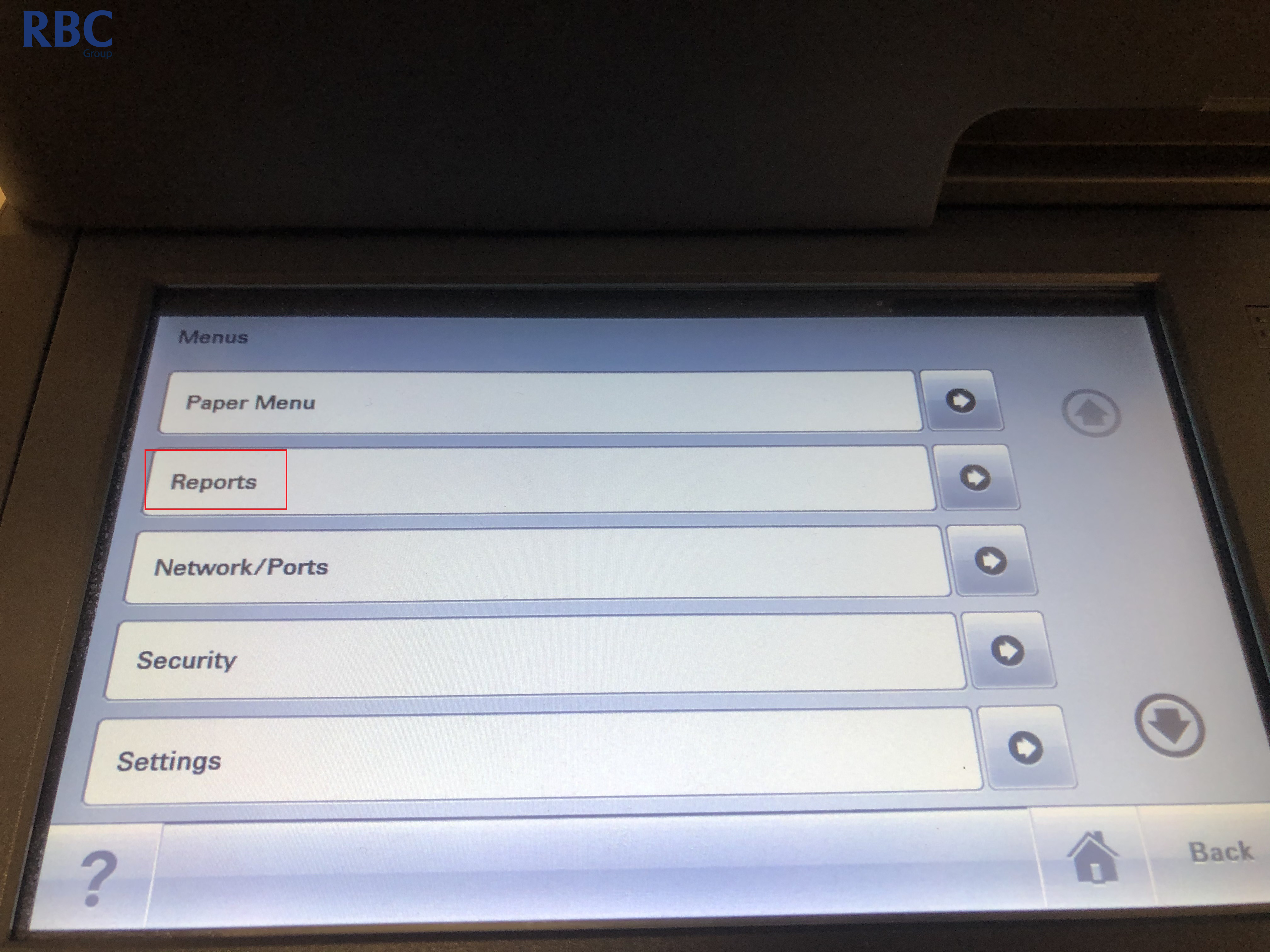 How to Obtain Lexmark Meter Readings - RBC Business Solution Pty Ltd